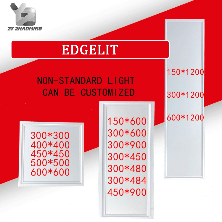 Made in China IP40 Integrated LED 3700 Lm Edgelit Backlit Square Panel Light 500*500 Integrated LED Driver