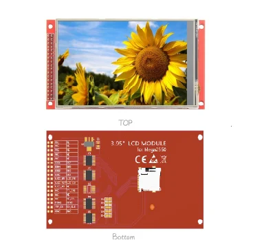 4,0 pulgadas 320X480 Arduino Mega2560 módulo TFT LCD pantalla de visualización interfaz paralela de 8 bits con panel táctil