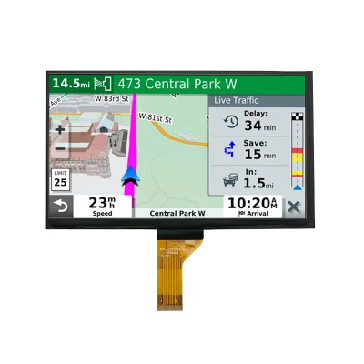 LCD IPS de 7 pulgadas 10240*600 con interfaz Mipi TFT LCD con opción de pantalla táctil capacitiva