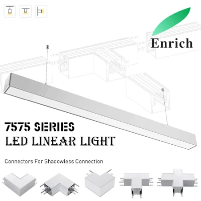 Luz de canalización lineal LED de conexión perfecta con formas de bricolaje